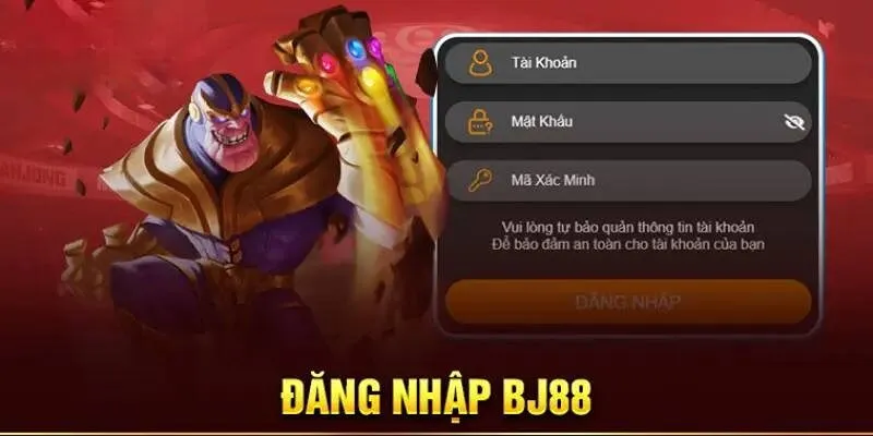 Hướng Dẫn Đăng Nhập BJ88 Cho Tân Thủ 2 Điền thật chuẩn thông tin đăng nhập vào BJ88